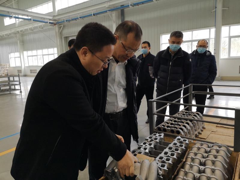 杨齐率队到绵阳德赢vwin公司、绵阳新晨动力调研_公司新闻_德赢vwin