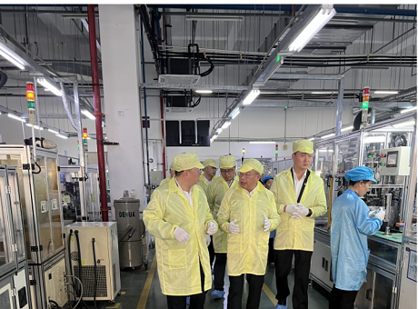 蒋文春莅临绵阳德赢vwin深圳分公司调研